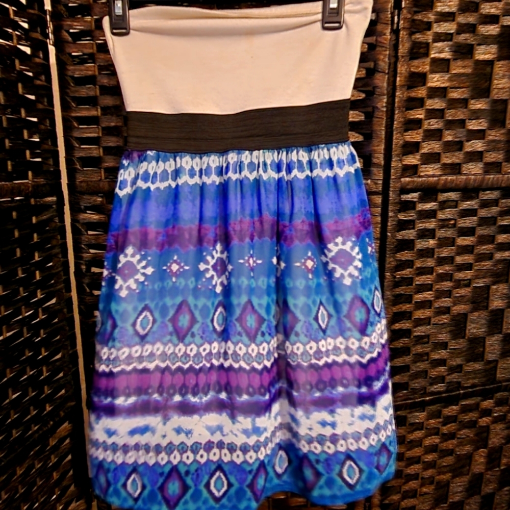 Tube top dress